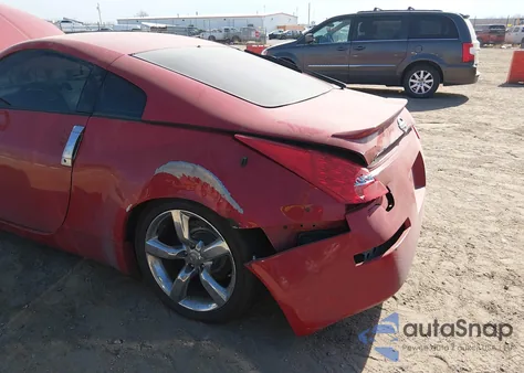 2006 Nissan 350Z Touring z USA, uszkodzony, nr VIN JN1AZ34D26M306792